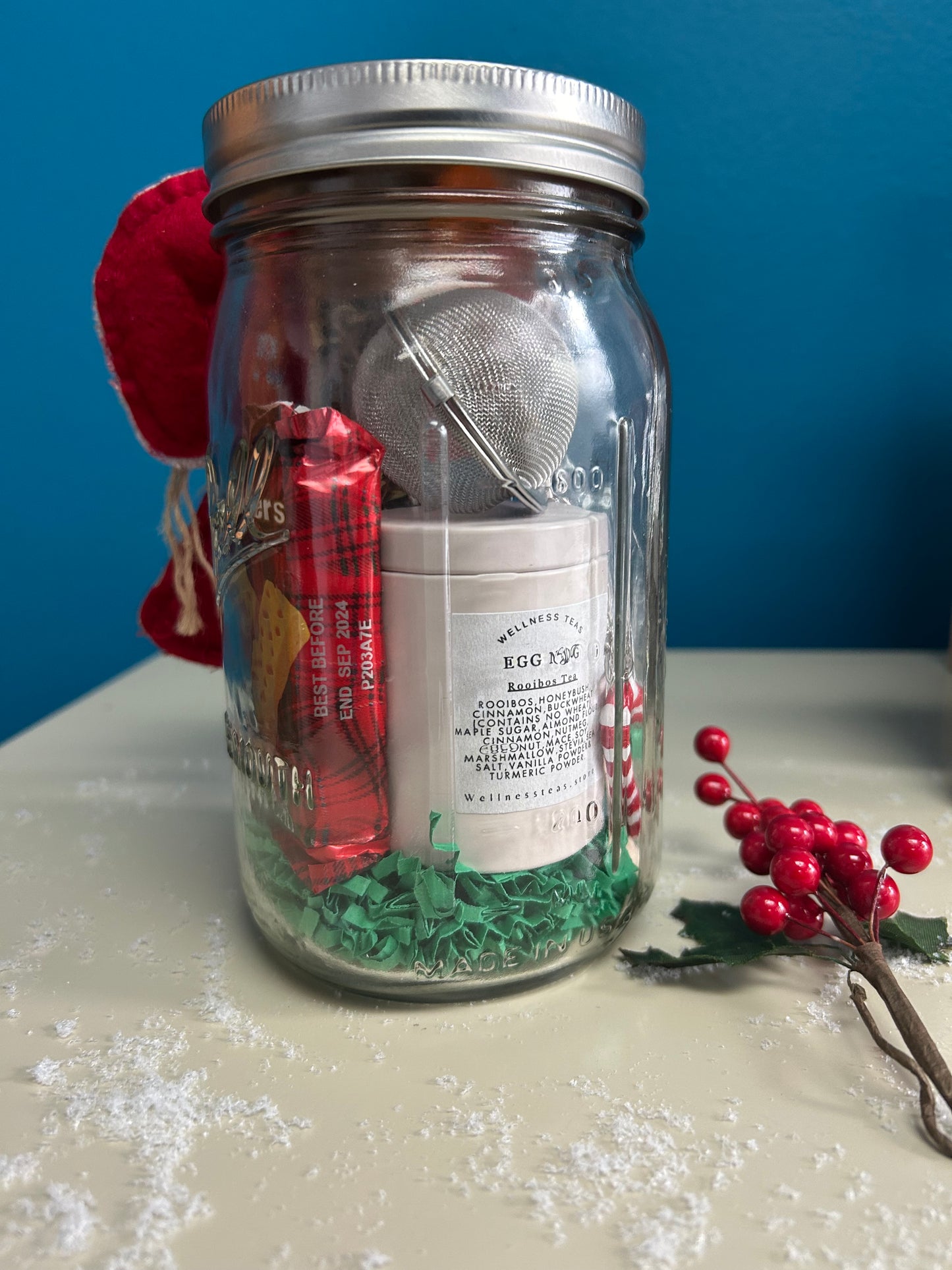Mason Jar Tea Gift Set
