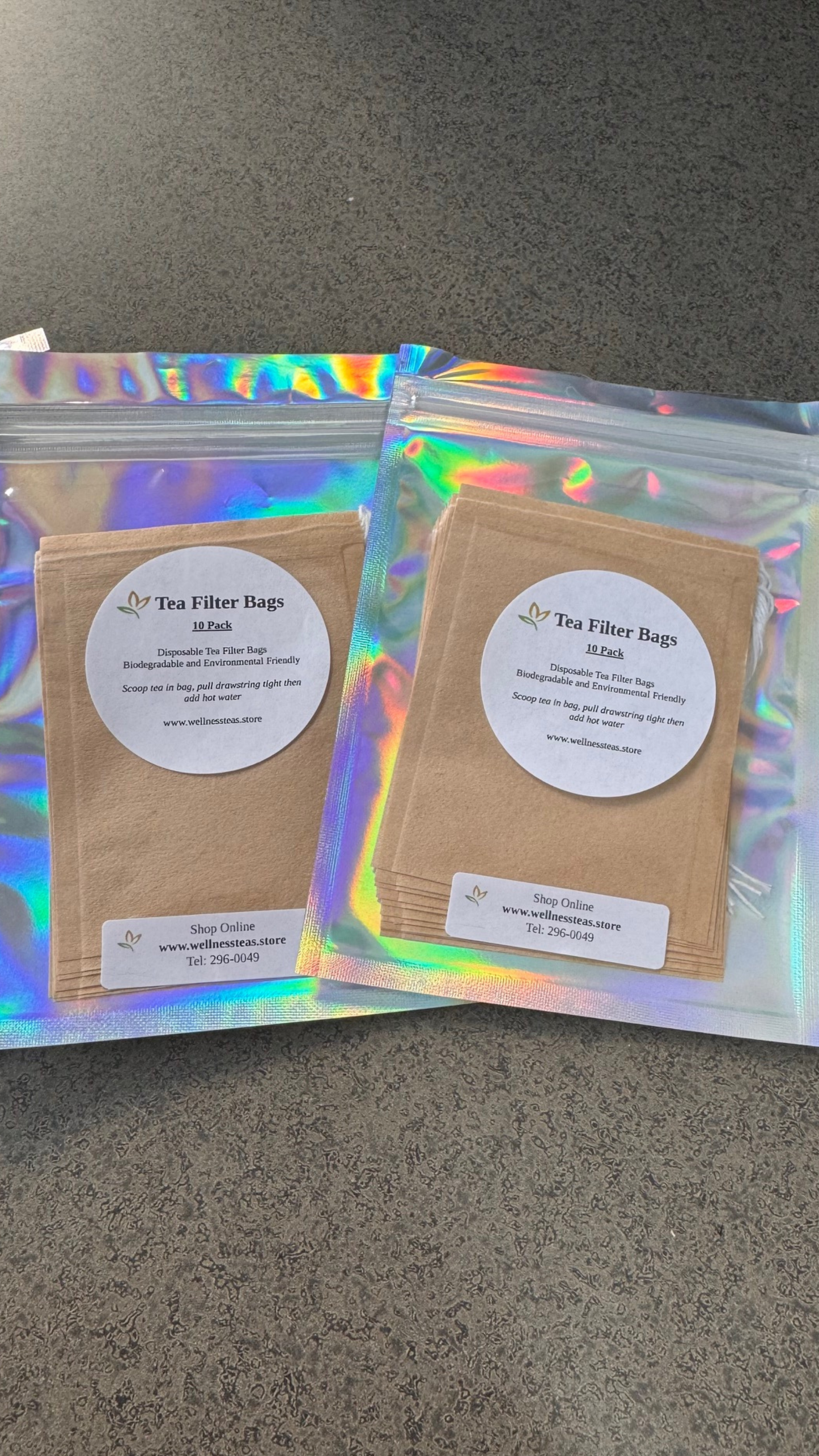 Tea Filter Bags - Unbleached