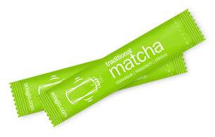 Matcha Grab and Go Sticks